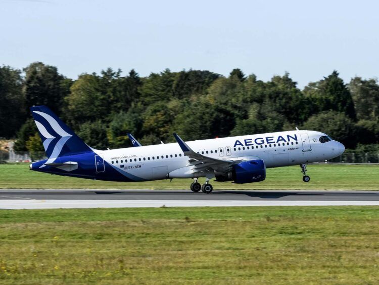 Aegean A320 Neo Unsplash