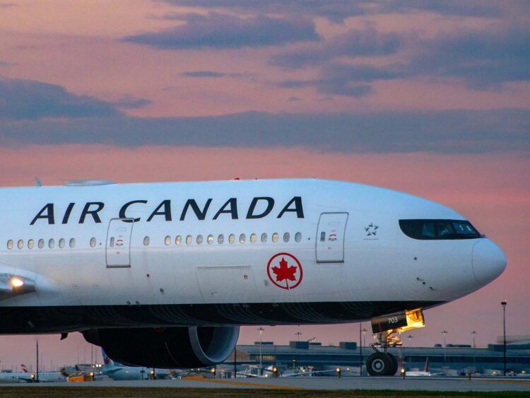 Air Canada B777 Unsplash