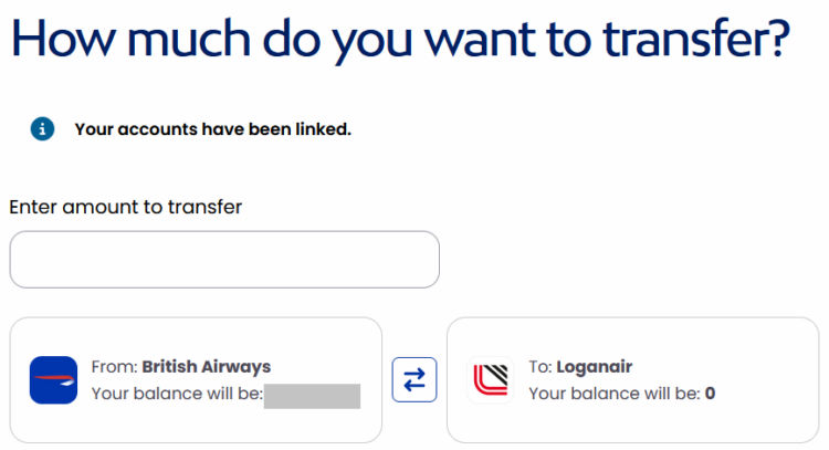 Avios Transfer Club Logan 2