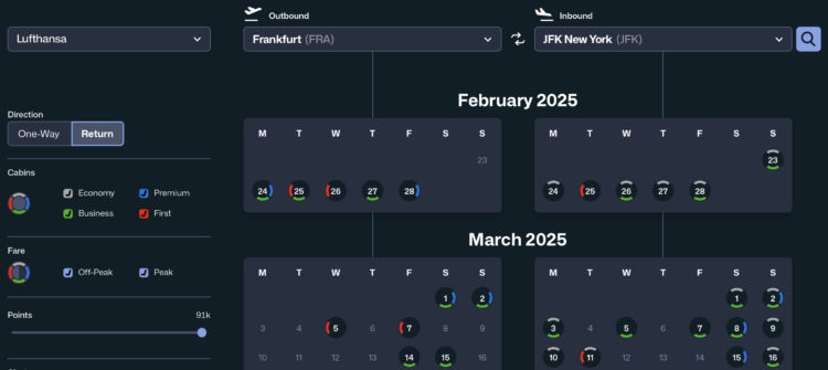 Seatspy 2025 Suchergebnisse Tagesuebersicht