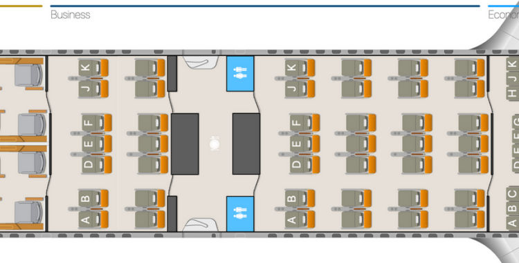 Aerolopa Sitzplan Emirates Boeing 777 300er