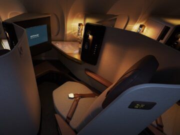 Etihad Airbus A321lr Business Class Sitz Copyright