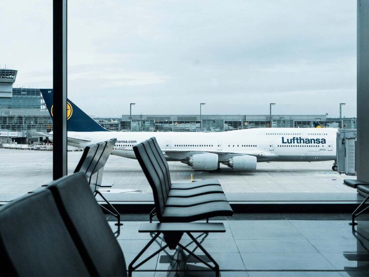 Lufthansa 747 8 Frankfurt Unsplash