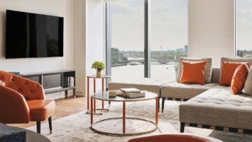 Park Hyatt London River Thames Suite Park Deluxe Living Room Copyright