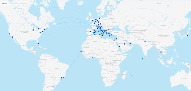 Ita Airways Streckennetz Dezember 2025 Flightconnections