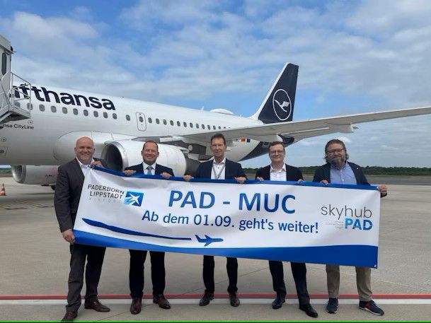 Lufthansa Abschied Paderborn