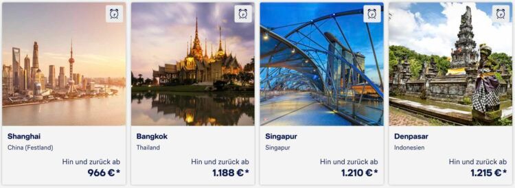 Lufthansa Bestpreissuche Amsterdam Asien 2025