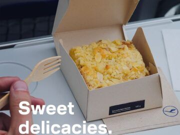 Lufthansa Onboard Delights Sommer 2025 Kuchen Copyright