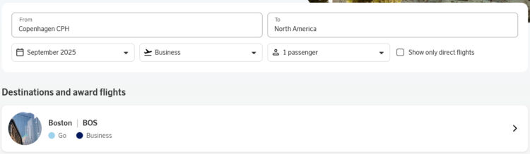 Sas Eurobonus Award Finder Beta Ergebnisse