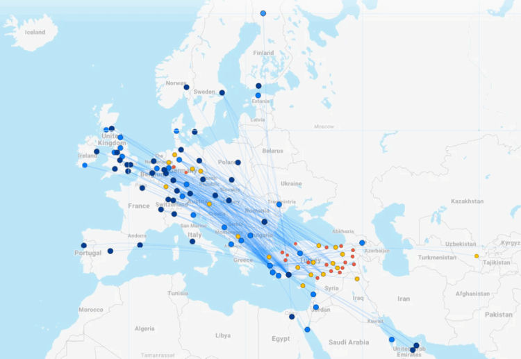 Sunexpress Streckennetz Oktober 2025 Flightconnections