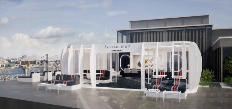 Air France La Restaurant Paris Aussenbereich Copyright