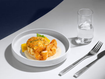 Air France La Restaurant Paris Business Class Essen 2 Copyright