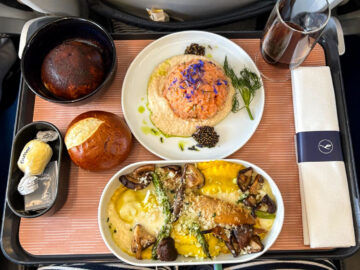 Hauptspeise Vegetarisch Lufthansa Business Class Catering Europa