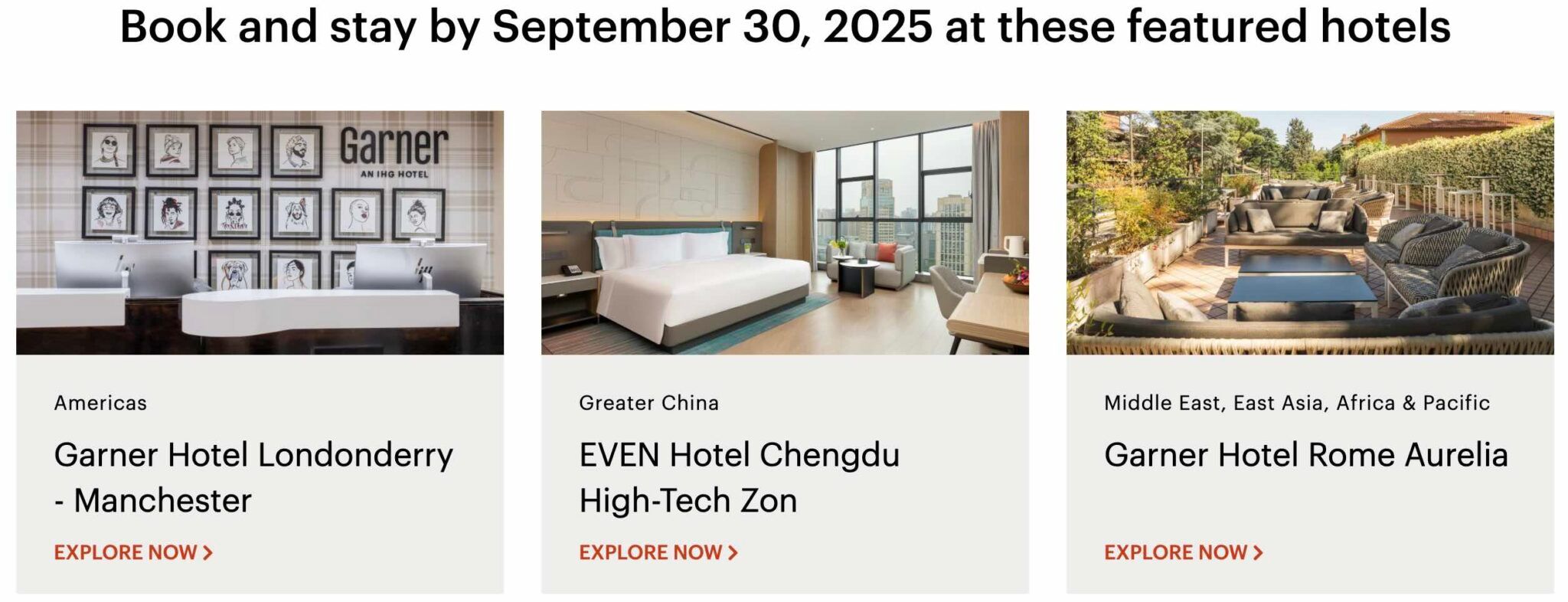 IHG Award Sale 15 Rabatt in neuen Hotels meilenoptimieren