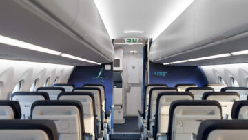 Lot Polish Airlines Airbus A220 Kabine Front Copyright
