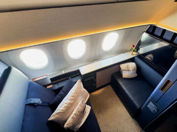 Lufthansa Allegris First Class Airbus A350 Sitz 1a Suite