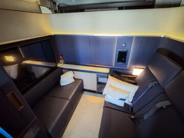 Lufthansa Allegris First Class Airbus A350 Sitz 1de Doppelsuite