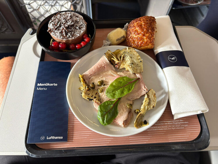 Lufthansa Business Class Essen Kurzstrecke Frankfurt Hamburg