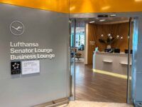 Lufthansa Senator Lounge Berlin Empfang
