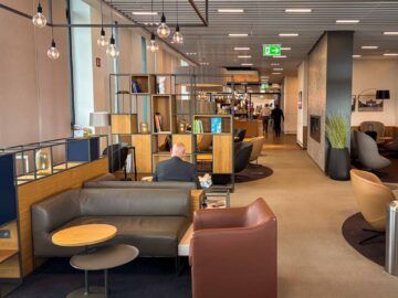 Lufthansa Senator Lounge Berlin Sesselsitze