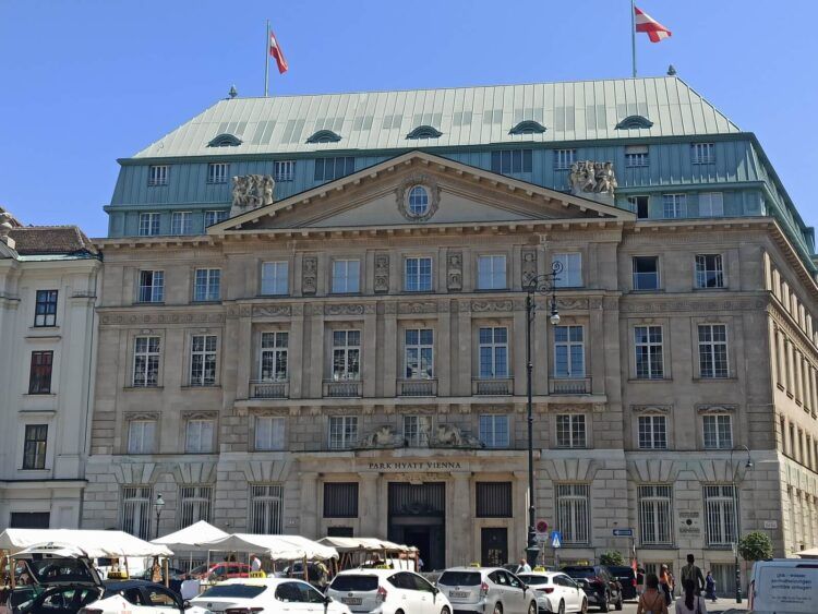 Park Hyatt Vienna Fassade Komplett