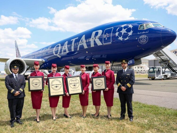Skytrax World Airline Awards 2025 Qatar Airways Copyright