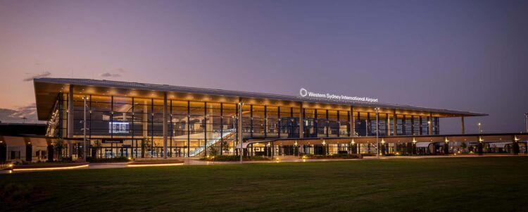 Western Sydney Airport Terminal Aussen Copyright