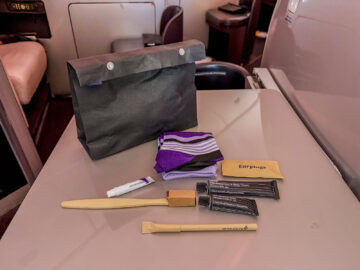 Air New Zealand Business Premier Class Boeing 777 Amenity Kit