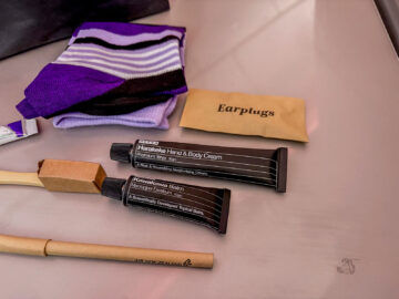 Air New Zealand Business Premier Class Boeing 777 Amenity Kit Aotea Creme