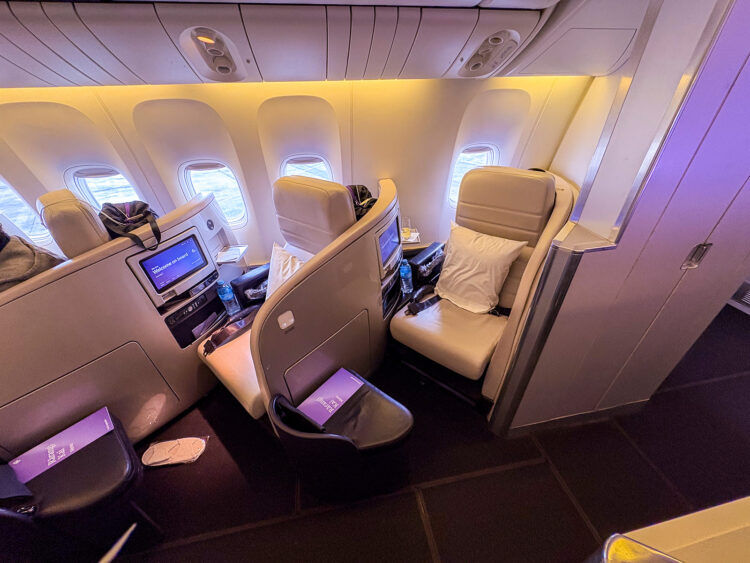 Air New Zealand Business Premier Class Boeing 777 Sitze