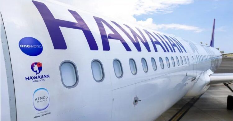 Hawaiian Airlines Oneworld Lackierung Copyright