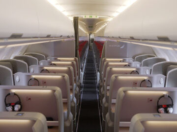 Iberia Airbus A321 Xlr Business Class Kabine Copyright
