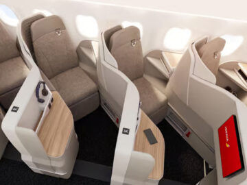 Iberia Airbus A321 Xlr Business Class Sitz Render Copyright