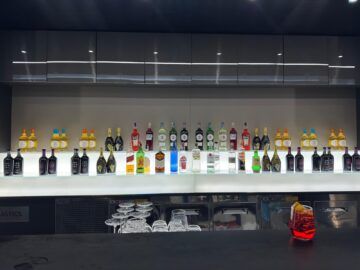 Ita Airways Business Class Airbus A330 900neo Bar Lounge