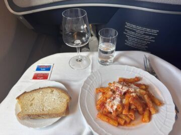 Ita Airways Business Class Airbus A330 900neo Pasta2