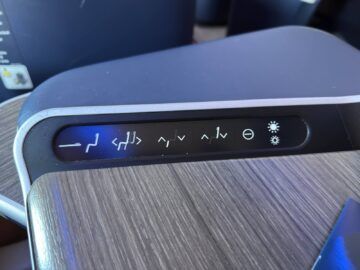 Ita Airways Business Class Airbus A330 900neo Sitzeinstellungen