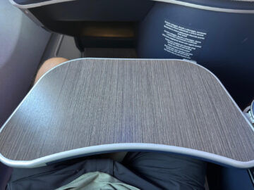 Ita Airways Business Class Airbus A330 900neo Tisch