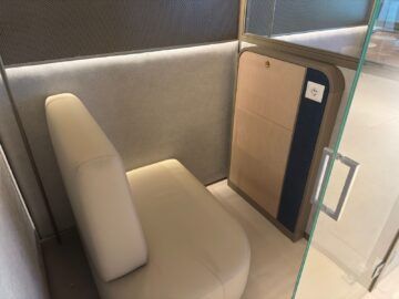 Ita Airways Runway Lounge Mailand Linate Arbeits Bereich