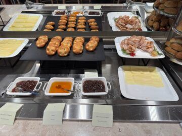 Ita Airways Runway Lounge Mailand Linate Aufschnitt