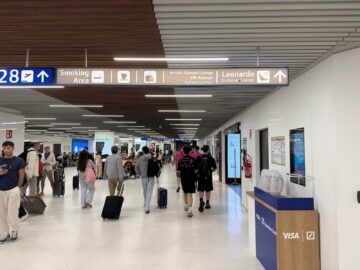 Ita Airways Runway Lounge Mailand Linate Weg Zur Lounge 5
