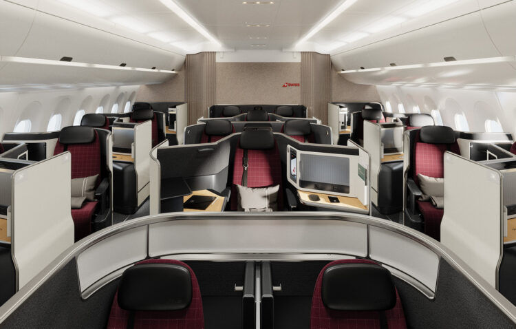 Swiss Senses Business Class Kabine Copyright