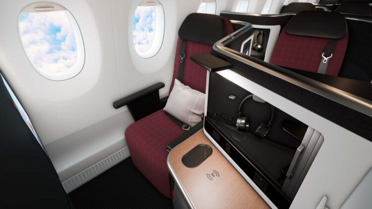 Swiss Senses Business Class Privacy Seat Copyright