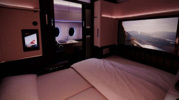 Swiss Senses First Class Grand Suite Schlafzimmer Copyright