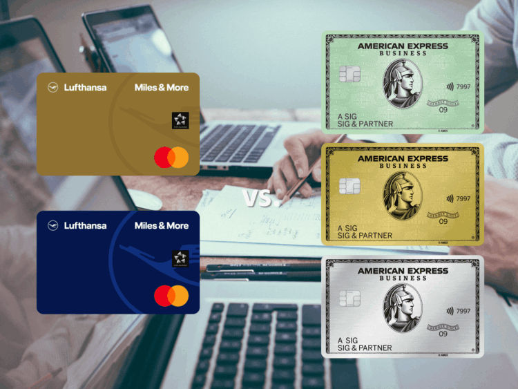 Vergleich American Express Business Kreditkarten Miles And More Business Kreditkarten