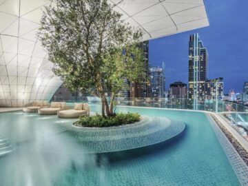 Waldorf Astoria Berlin Pool Nacht Copyright