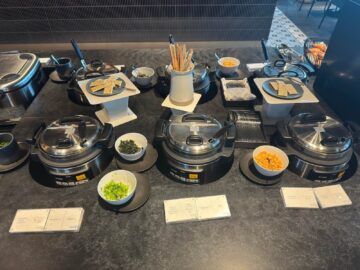 American Express Centurion Lounge Tokyo Haneda Suppen
