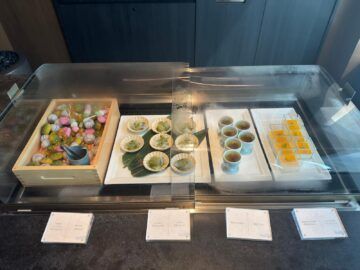 American Express Centurion Lounge Tokyo Haneda Sweets