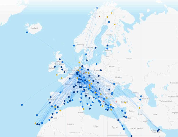 Eurowings Streckennetz Oktober 2025 Flightconnections