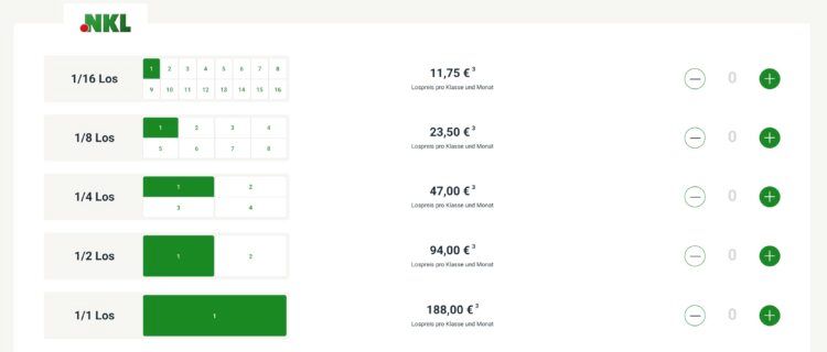 Guenthers Klassenlotterie Nkl Millionenspiel