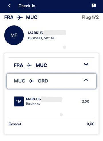 Lufthansa Allegris Business Class Reservierung Kostenfrei